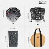 Portable Fire Pit - Naturexplore - Naturehike -